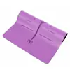 Venta al por mayor del fabricante Esterilla de Yoga de Caucho PU Caucho Natural Antideslizante Línea de Postura Esterilla de Fitness Esterilla de Lujo Esterilla de Yoga Engrosada
