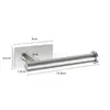 Colgante de acero inoxidable para baño transfronterizo, juego de toallero, juego de herrajes para baño, juego de barra de toalla para baño, juego completo
