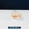 Decoración de Borde de Plato Modelo Forma de Plato Frío Plato para Salmón Comida Japonesa Hielo Seco Olla Pequeña Hotel Estilo Japonés