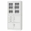 Archivero de acero para oficina, gabinete para documentos, gabinete para comprobantes, gabinete de almacenamiento, gabinete bajo con cerradura, gabinete de información, estantería de metal, gabinete de almacenamiento