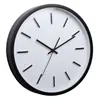 Reloj de Pared para Sala de Estar 12 pulgadas Silencioso Cuadrado Esquinas Redondeadas Luminoso Reloj para el Hogar Venta al por Mayor y al por Menor Transfronteriza Reloj de Pared