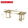 En stock Bastidor de Mesa de Mármol de Lujo Ligero Patas de Mesa de Roca Soporte de Escritorio Simple Pies de Mesa Metálicos Escritorio de Oficina Base de Mesa de Té