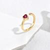 Australia y antiguas fuentes transfronterizas de bienes Europa y Estados Unidos popular diseño simple Viento INS amor circón Oro Anillo abierto punto