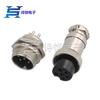 Conector de Aviação M16-6 Pinos 6P Macho e Fêmea GX16 Conector de Cabo para Equipamentos Mecânicos Montado Soquete