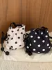 Bolsa Saco de Cordão com Bolinhas Estilo Coreano Ins para Escritório e Dia a Dia Modelo Novo Verão 2026 Bolsa de Ombro Transversal Fashion Personalizada