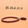Piedra Natural Cinabrio Púrpura Arena Dorada Alto Contenido Alta Densidad Pulsera Arena Roja Productos Básicos de Yiwu Jugar con Placa Colgante