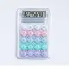 Mini calculadora transfronteriza linda para estudiantes computadora de alto valor pequeña portátil Calculadora transparente