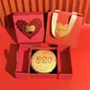 Ouro Puro 999 Mais Vendido Série Torta Princesa Fique Rico Feliz Aniversário Conjunto de Presente para Presentes de Feriado