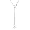 Deseo nueva joyería fábrica directa moda simple Luna estrella cadena clavícula collar europeo y americano para mujer C171
