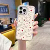 Venda Quente Transfronteiriça Design Retrô de Videira de Amor Adequado para iPhone 17 Capa de Telefone Estilosa Apple 18Pm Capa Protetora de Vidro