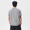 Camisa tipo polo para hombre con cuello de solapa, manga corta de verano, holgada, casual, versátil, top de marca moderna, polo fino estilo 2026