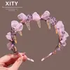 Diadema de Malla de Cristal de Gama Alta 2026 con Dientes, Accesorio para el Cabello Antideslizante, Nuevo Estilo de Lujo Ligero para Salir