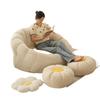 Sofá Preguiçoso Puff para Casa Quarto, Reclinável e para Dormir, Cadeira Lounge de Lazer Moderna para Varanda, Sofá Pequeno Tatami para Quarto