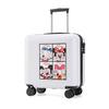 Maleta Trolley Infantil Rueda Universal Equipaje de Estudiante Maleta de Cabina de 20 pulgadas para Mujer Equipaje con Contraseña de Dibujos Animados Lindo para Hombre