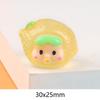 Nuevos accesorios de joyería de resina para bebés con forma de fruta tridimensional, crema de pegamento para bricolaje, funda para teléfono, accesorios para el cabello, colgante, llavero