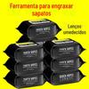 Lenços para Polir Sapatos Produzidos em Fábrica, Sapatos Esportivos, Sapatos Brancos, Artefato para Polir Sapatos, Agente de Limpeza de Sapatos, Lenços Umedecidos