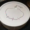 Pulsera Cruzada de Zirconia Mariposa Flor, Pulsera de Lujo Ligero Nicho de Gama Alta, Diseño Versátil, Joyería de Mano Moderna al por Mayor