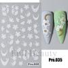 FULL BEAUTY Transfronteiriço Novo 5D Micro-entalhado Pequena Flor Fresca Camélia Flor Demônio Adesivo para Nail Art