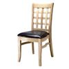 Silla de Comedor para Tienda de Té con Leche, Tienda de Postres, Tienda de Comida Casual, Silla de Madera Maciza para Restaurante, Silla de Comedor de Madera Maciza para el Hogar, Fábrica Fuerte
