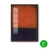 Pintura decorativa de arte moderno abstracta simple de Mark Roscoe, pintura colgante para hotel, estudio, entrada, pasillo, mural