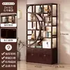 Novo Armário de Exposição Estilo Chinês, Prateleira Multiuso para Armazenamento de Chá, Divisória Decorativa para Sala de Estar, Armário de Exposição e Armazenamento para Sala de Chá do Escritório