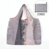 Bolsa de Hombro Plegable Nueva de Dibujos Animados Transfronteriza Bolsa de Compras Grande Portátil de Gran Capacidad Bolsa de Compras para Supermercado