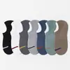 Calcetines de Malla para Hombre Tipo Barco Verano Transpirables Absorbentes de Sudor Resistentes al Olor Invisibles Cortos Finos Antideslizantes Sin Deslizamiento en el Talón Color Sólido Calcetines de Corte Bajo