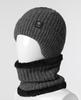 En invierno, sombrero de lana cálido para abuela madre de personas de mediana edad y ancianos, sombrero para hombre mayor, sombrero grueso para ciclismo con protección para los oídos para hombres