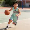 Conjunto de Uniforme de Basquete Infantil para Meninos e Meninas, Fantasias de Palco para Apresentações de Alunos do Jardim de Infância e Ensino Fundamental, Personalizável
