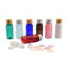 Botella Songshun Spot 15ml Hombro Plano Tapa de Aluminio Dorada y Plateada Hidrosol Loción Aceite Esencial Plástico PET Reenvasado Botella Vacía