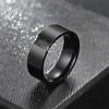 Anillo de circonita con incrustaciones abiertas, elegante y negro, para hombre, de moda europea y americana, 2023, fabricantes de fuentes, gran cantidad a precio