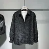 Camisa de Solapa Estilo Frío Verano 2024 para Hombre de Manga Larga Distintiva Esponjosa Ligera Lujo Sensación de Diseño Nicho Estilo Ligeramente Maduro