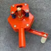 Rolo de Filme para Estufa Novo Rolo de Filme Manual Máquina à Prova de Vento Levantador com Manivela Tipo Zíper Rolo de Filme
