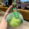 Nuevo Peluche de Durazno para Ganar tu Corazón, Llavero de Caqui, Colgante para Mochila de Mujer, Accesorio Pequeño, Llavero