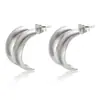 Pendientes Europeos y Americanos de Aro C Pendientes de Lujo Accesible Europeo y Americano Pendientes de Diseño Nicho Textura de Alta Gama Pendientes Simples Versátiles
