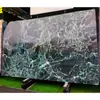Mármol Verde Esmeralda Piedra de Lujo Muebles de Interior Pared de Fondo Piedra Encimera de Cocina Panel de Escritorio Diseño