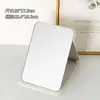 Espelho Dobrável, Espelho de Mesa de Maquiagem Unilateral, Pequeno e Estiloso, Portátil, Adequado para Dormitórios Estudantis, Escritórios, Mesas e Uso Doméstico