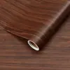 Filme para Renovação de Móveis Adesivos para Guarda-Roupa Adesivos para Porta Adesivos Autoadesivos para Mesa com Textura de Madeira Papel de Parede Impermeável à Prova de Umidade