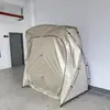 Barraca de Banho para Exterior, Não Precisa Montar, Barraca de Banho Dupla, Separação Seco e Molhado, Barraca de Banho Portátil, Barraca de Banheiro Móvel para Exterior