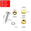 Tornillos de Espejo de Cobre, Tornillos Publicitarios de Acrílico, Tornillos para Fijación de Azulejos, Tornillos Decorativos, Tornillos para Vidrio, Tornillos de Expansión, Tapas Decorativas
