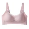 Ropa Interior de Nuevo Estilo para Mujer en Verano, Delgada, Cómoda, Transpirable, Anti-Caída, Reductora de Busto, Sin Costuras, Sujetador Push-Up de Talla Grande