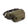 Bolsa de Lona Multifuncional de Gran Capacidad para Hombres, Deportes al Aire Libre, Viajes, Montañismo, Teléfono Móvil, Resistente al Agua, Resistente al Desgaste, Bolsa de Caja Registradora para Negocios