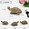 Decoração de Paisagismo para Aquário Ornamentos de Tartaruga Cerâmica Decorações para Tanque de Tartaruga Aquário Artesanato Falso Artificial Esmalte Colorido