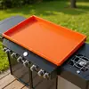 Venta Caliente Transfronteriza Almohadilla para Parrilla de Barbacoa de Silicona Almohadilla para Parrilla Blackstone Almohadilla Protectora para Parrilla de Barbacoa Resistente a Altas Temperaturas Cubierta Protectora para Almohadilla de Barbacoa