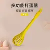 Batedor multifuncional para cozinha doméstica, batedor de ovos manual, pegador de ovos, pegador de macarrão três em um, pegador de alimentos