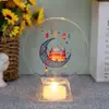 Venta Caliente Transfronteriza Creativo Papá Noel Acrílico LED Señal Luminosa Luz de Vela Decoración Festiva Luz Decorativa Venta al por Mayor