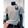 Camiseta de Entrenamiento de Verano para Hombre de Manga Corta, Color Sólido, Secado Rápido, Estilo Americano, Seda de Hielo Fresca, para Ciclismo al Aire Libre, Parejas, Manga Media