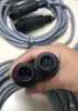 Tela Vibratória Transdutor Ultrassônico Cabo de Dados Plugue de Aviação Cabo de Conexão para Gerador de Energia Dois Furos Três Furos Quatro Furos