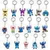 Llavero Creativo de Dibujos Animados 3D de Stitch Colgante de Muñeco para Llaves de Bolso Llavero Accesorios Venta al por Mayor en Stock