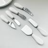 Juego de Utensilios para Queso Acero Inoxidable Espátula para Mermelada Cuchillo para Postre de Pan Cuchillo para Mantequilla Vajilla Queso Cortador de Queso